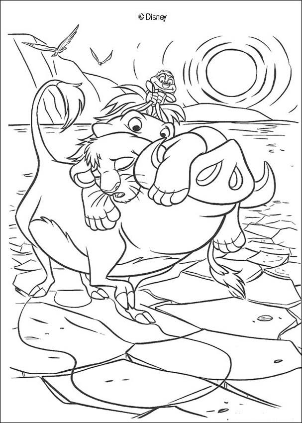 The Lion King Coloring Pages 3