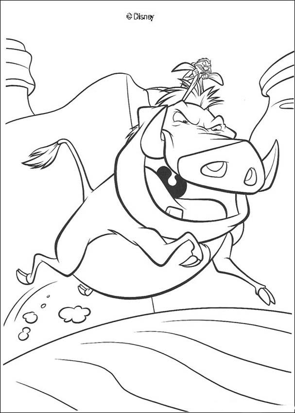The Lion King Coloring Pages 5