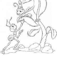 A bug's life 15 coloring page