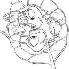 A bug's life  5 - Coloring page - DISNEY coloring pages - A Bugs life coloring pages