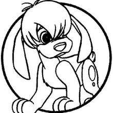 Pooka - Coloring page - MOVIE coloring pages - ANASTASIA coloring pages