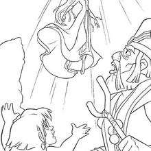 Atlantis  1 - Coloring page - DISNEY coloring pages - Atlantis : The lost Empire coloring book pages