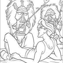 Atlantis 12 - Coloring page - DISNEY coloring pages - Atlantis : The lost Empire coloring book pages