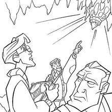Atlantis  2 - Coloring page - DISNEY coloring pages - Atlantis : The lost Empire coloring book pages