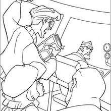 Atlantis 31 - Coloring page - DISNEY coloring pages - Atlantis : The lost Empire coloring book pages