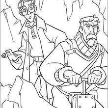 Atlantis 34 - Coloring page - DISNEY coloring pages - Atlantis : The lost Empire coloring book pages