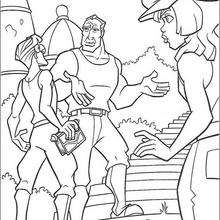 Atlantis 45 - Coloring page - DISNEY coloring pages - Atlantis : The lost Empire coloring book pages