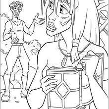 Atlantis 47 - Coloring page - DISNEY coloring pages - Atlantis : The lost Empire coloring book pages