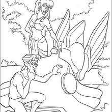 Atlantis 48 - Coloring page - DISNEY coloring pages - Atlantis : The lost Empire coloring book pages