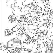 Atlantis  5 - Coloring page - DISNEY coloring pages - Atlantis : The lost Empire coloring book pages