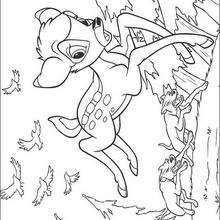 Bambi 20 coloring page