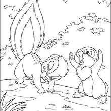 Bambi 22 - Coloring page - DISNEY coloring pages - BAMBI coloring pages