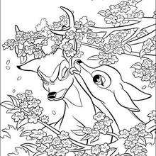 Bambi 52 - Coloring page - DISNEY coloring pages - BAMBI coloring pages