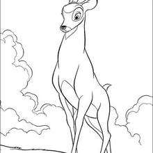 Bambi 56 - Coloring page - DISNEY coloring pages - BAMBI coloring pages