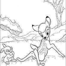 Bambi 57 coloring page