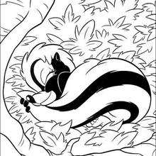 Flower 8 - Coloring page - DISNEY coloring pages - BAMBI coloring pages