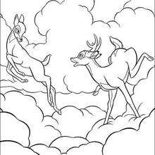 Bambi 61 - Coloring page - DISNEY coloring pages - BAMBI coloring pages