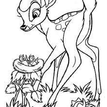 Bambi 69 coloring page