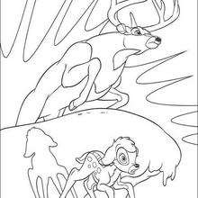 Bambi  7 coloring page