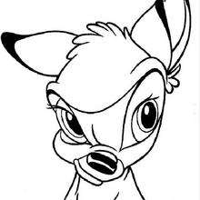 Bambi 73 - Coloring page - DISNEY coloring pages - BAMBI coloring pages