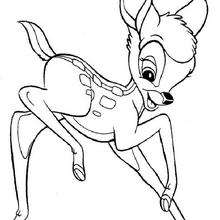 Bambi 74 - Coloring page - DISNEY coloring pages - BAMBI coloring pages