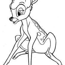 Bambi 76 coloring page