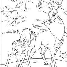 Bambi  8 coloring page