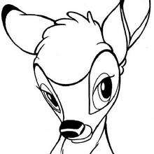 Bambi 81 coloring page
