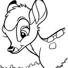 Bambi 83 coloring page
