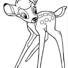 Bambi 84 - Coloring page - DISNEY coloring pages - BAMBI coloring pages