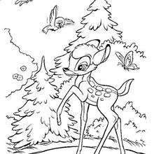 Bambi 87 coloring page
