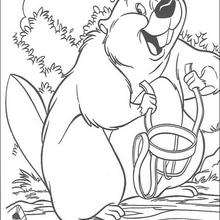 Lady and the Tramp 28 - Coloring page - DISNEY coloring pages - Lady and the Tramp coloring book pages