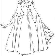 Aurora - Coloring page - DISNEY coloring pages - Sleeping Beauty coloring pages