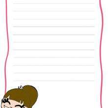 Funny writing paper - Kids Craft - WRITING PAPERS - Writing papers