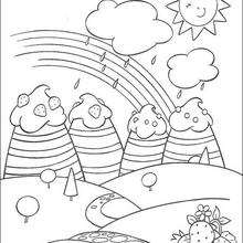 Strawberryland - Coloring page - GIRL coloring pages - STRAWBERRY SHORTCAKE coloring pages