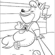 Chicken Little 19 - Coloring page - DISNEY coloring pages - Chicken Little coloring pages