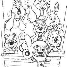 Chicken Little 24 - Coloring page - DISNEY coloring pages - Chicken Little coloring pages