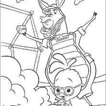 Chicken Little 25 - Coloring page - DISNEY coloring pages - Chicken Little coloring pages