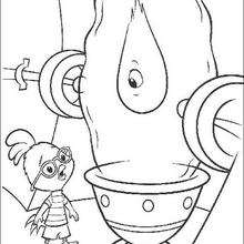 Chicken Little 30 - Coloring page - DISNEY coloring pages - Chicken Little coloring pages