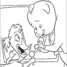 Chicken Little 36 - Coloring page - DISNEY coloring pages - Chicken Little coloring pages