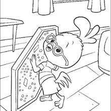 Chicken Little 37 - Coloring page - DISNEY coloring pages - Chicken Little coloring pages