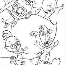 Chicken Little 41 - Coloring page - DISNEY coloring pages - Chicken Little coloring pages