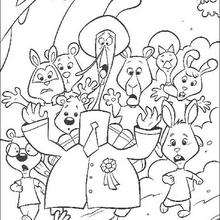 Chicken Little 48 - Coloring page - DISNEY coloring pages - Chicken Little coloring pages