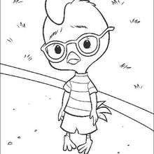 Chicken Little 51 - Coloring page - DISNEY coloring pages - Chicken Little coloring pages
