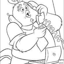 Chicken Little 53 - Coloring page - DISNEY coloring pages - Chicken Little coloring pages
