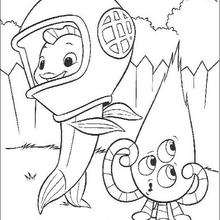 Chicken Little 55 - Coloring page - DISNEY coloring pages - Chicken Little coloring pages