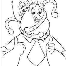 Chicken Little 59 - Coloring page - DISNEY coloring pages - Chicken Little coloring pages