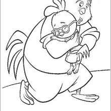 Chicken Little 60 - Coloring page - DISNEY coloring pages - Chicken Little coloring pages