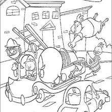 Chicken Little 62 - Coloring page - DISNEY coloring pages - Chicken Little coloring pages