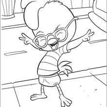 Chicken Little  7 - Coloring page - DISNEY coloring pages - Chicken Little coloring pages